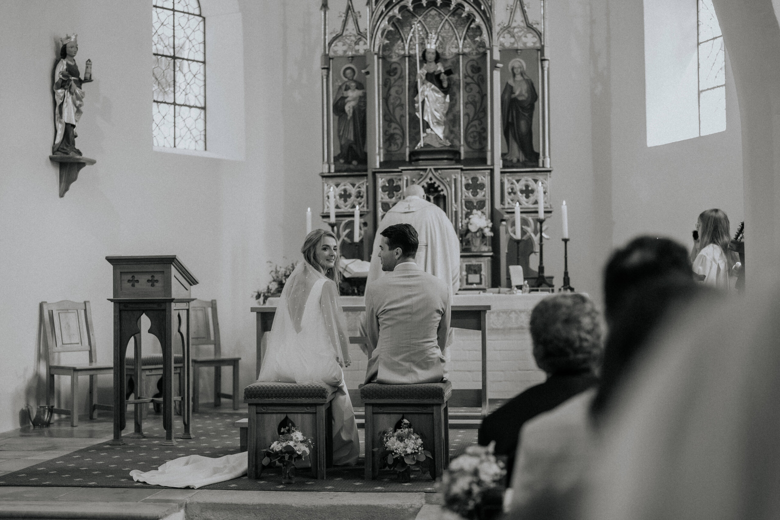 Individuell gestaltete Hochzeit